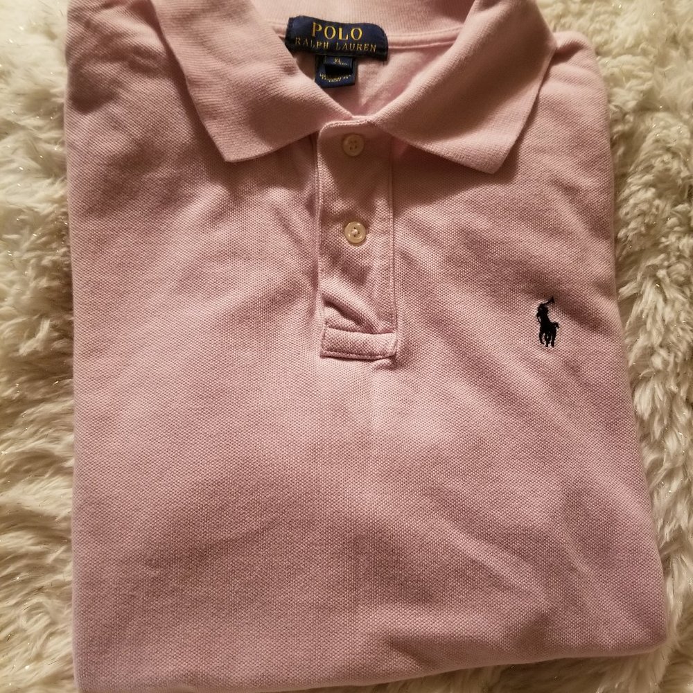 Polo Ralph Lauren Blush Pink Sz XL (kids).